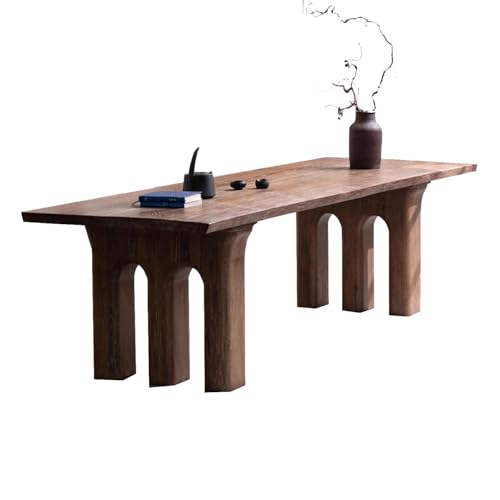 XHURWDZ643KM Rustikaler Schreibtisch aus Eschenholz for Zuhause, Arbeitszimmer, Schreibtisch, 78 Zoll, großer Esstisch aus Holz, Konferenztisch XHURWDZ643KM Rustikaler Schreibtisch aus Eschenholz for Zuhause, Arbeitszimmer, Schreibtisch, 78 Zoll, großer Esstisch aus Holz, Konferenztisch von XHURWDZ643KM