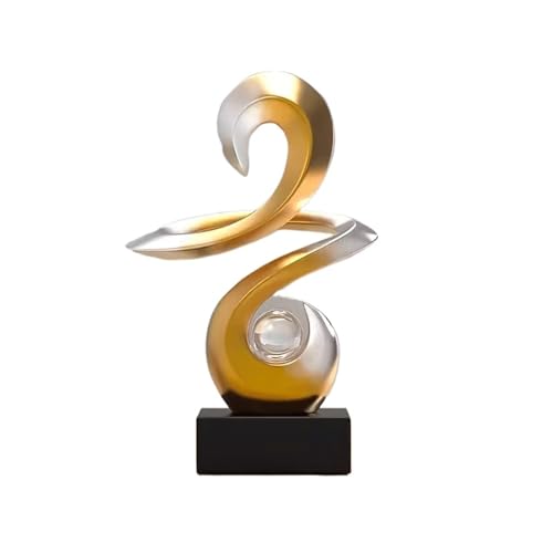 XHURWDZ643KM Statuen Wohndeko Bürodekorationsgeschäft im chinesischen Stil, Dekoration for die Suche nach Reichtum, Wohnzimmereingang, Bücherregaldekoration, Geschenk Skulptur(Silver) von XHURWDZ643KM