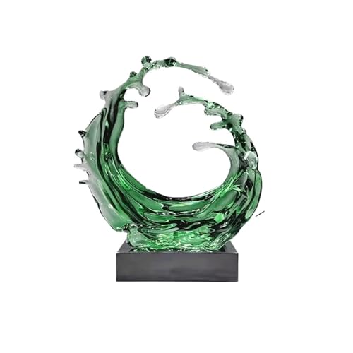XHURWDZ643KM Statuen Wohndeko Dekorative Gegenstände im Foyer, Wohnzimmer, Fernsehschrank, transparente Skulptur aus Harz und Schaumstoff Skulptur XHURWDZ643KM Statuen Wohndeko Dekorative Gegenstände im Foyer, Wohnzimmer, Fernsehschrank, transparente Skulptur aus Harz und Schaumstoff Skulptur von XHURWDZ643KM