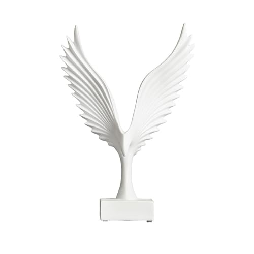 XHURWDZ643KM Statuen Wohndeko Einfache, Moderne, abstrakte Ornamente, Kunstharz, Kunsthandwerk, Wohnzimmer, Weinkühler, Bücherregal, weiche Dekorationen Skulptur(Weiß) von XHURWDZ643KM