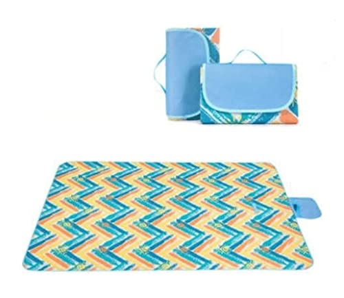 XHZMDWOU Picknickdecke, Picknickmatte, Outdoor-Picknickdecke, tragbar, wasserdicht, verdicktes Oxford-Gewebe, Campingmatte (maschinenwaschbar, Stranddecke, Zeltteppich (A,200 x 195 cm) von XHZMDWOU