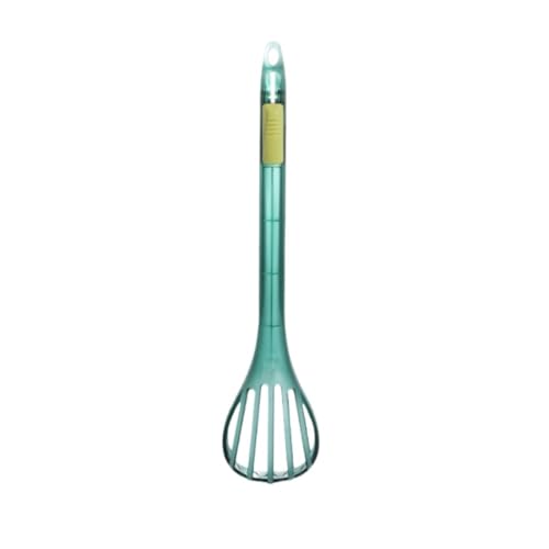 XHZMDWOU Schneebesen Küche Mehrzweck-Ei-Beater-Ei-Beater-Clip Zwei-in-einem-Küchen-Essen-Clip, Manueller Nudel-Clip, Backcreme-Werkzeug Robuster Rührbesen(Grün) von XHZMDWOU