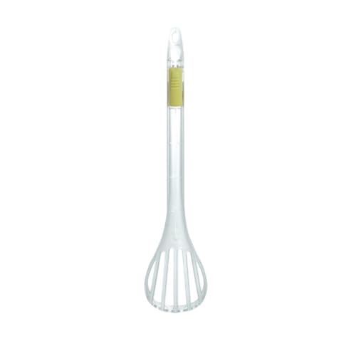 XHZMDWOU Schneebesen Küche Mehrzweck-Ei-Beater-Ei-Beater-Clip Zwei-in-einem-Küchen-Essen-Clip, Manueller Nudel-Clip, Backcreme-Werkzeug Robuster Rührbesen(White) von XHZMDWOU