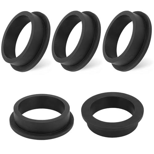 XIABYAYU Dichtungsring Poolpumpe, 5 Stück Dichtung Sandfilteranlage, O-Ring Poolpumpe Ersatzteile, O-Ringe Gummidichtung, Schwarz Pool Zubehör für Sandfilteranlage und Pool (B) von XIABYAYU