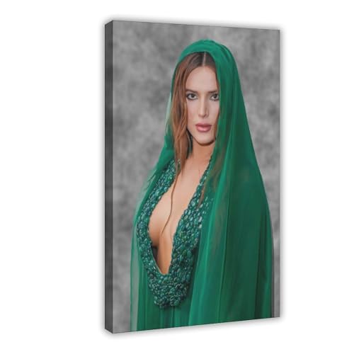 XIAGN Bella Thorne Poster (4) Leinwand-Poster, Wandkunst, Dekordruck, Bild Gemälde für Wohnzimmer, Schlafzimmer, Dekoration, 30 x 45 cm von XIAGN