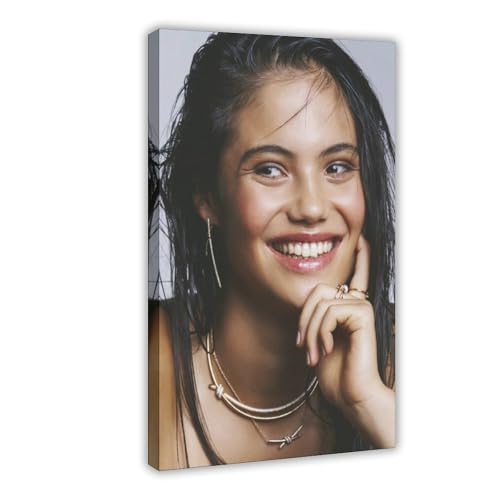 XIAGN Emma Raducanu Poster (1) Leinwandposter Schlafzimmer Dekor Landschaft Büro Zimmer Dekor Geschenk 50 x 75 cm von XIAGN