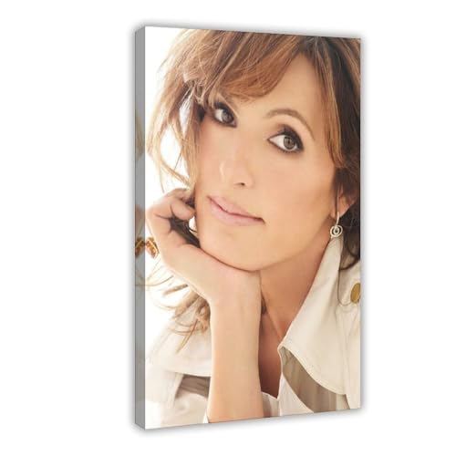 XIAGN Mariska Hargitay Poster (3) Leinwand-Poster, Wandkunst, Dekordruck, Bild Gemälde für Wohnzimmer, Schlafzimmer, Dekoration, 30 x 45 cm von XIAGN