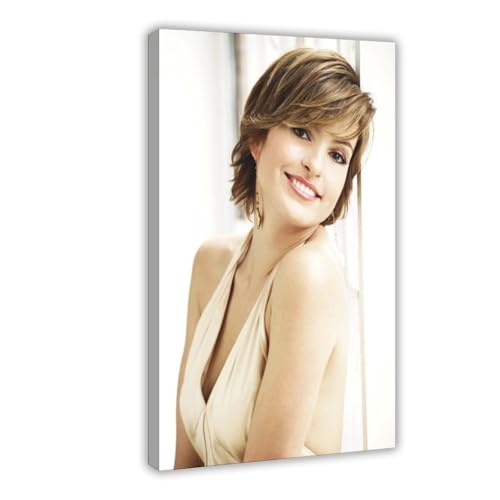XIAGN Mariska Hargitay Poster (7) Leinwandposter Schlafzimmer Dekor Landschaft Büro Zimmer Dekor Geschenk 50 x 75 cm von XIAGN