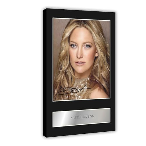 XIAGN Poster "Schauspielerin Kate Hudson" (8) auf Leinwand, Schlafzimmer, Dekoration, Landschaft, Büro, Raumdekoration, Geschenk, 40 x 60 cm von XIAGN