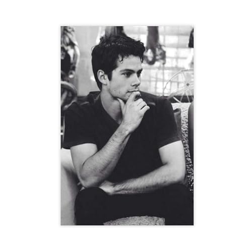 XIAGN Poster mit Schauspieler Dylan O'Brien (2), Leinwand-Poster, Schlafzimmerdekoration, Landschaft, Büro, Raumdekoration, Geschenk, 30 x 45 cm von XIAGN