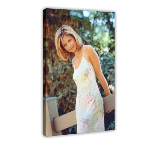XIAGN Sarah Michelle Gellar Poster (11) Leinwandposter Schlafzimmer Dekor Landschaft Büro Zimmer Dekor Geschenk 60 x 90 cm von XIAGN