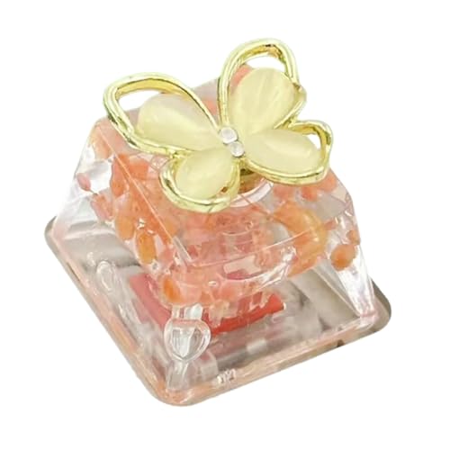 Floral Butterfly Keycap with Rotating Feature for Mechanical Keyboards Epoxy Craftsmanship Backlight Keycap Floral Butterfly Keycap with Rotating Feature for Mechanical Keyboards Epoxy Craftsmanship Backlight Keycap von XIAHIOPT