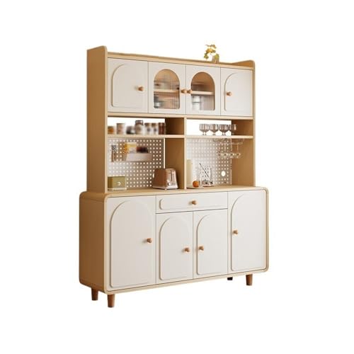 XIANGJL-888 Sideboard-Buffetschrank mit Stauraum Sideboard an der Wand integriert Home Küche Wohnzimmer Weinschrank Lagerregal Unterschrank von XIANGJL-888