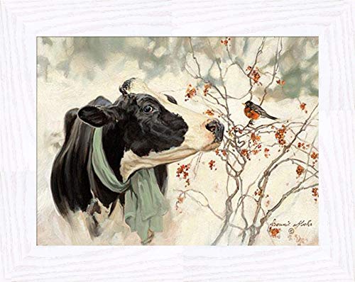 XIANGPEIFBH Leinwand Wandkunst Der Winter Kuh Vogel Schneeschal Gerahmte Kunst Druck Bild Wohnkultur Leinwand Malerei Poster 60x90 cm / 23,6 "x 35,4" Mit Rahmen XIANGPEIFBH Leinwand Wandkunst Der Winter Kuh Vogel Schneeschal Gerahmte Kunst Druck Bild Wohnkultur Leinwand Malerei Poster 60x90 cm / 23,6 "x 35,4" Mit Rahmen von XIANGPEIFBH
