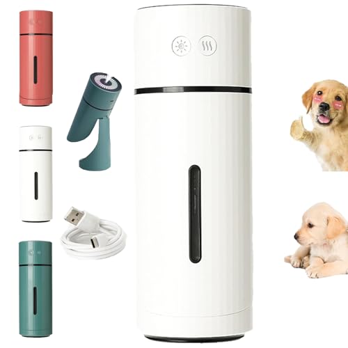 Pawbreath 2.0 Dog Humidifier, 2025 New Pawbreath Humidifier, Mini Humidifiers with Whisper-Quiet/90° Adjustable Mist, Creates a Safe, Moisturized Environment for Dogs, Safety & No Risks (White) von XIANGSHI