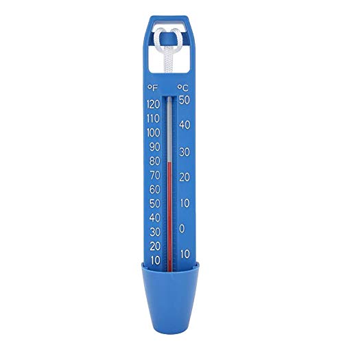 Schwimmende Wasserthermometer, Schwimmbadthermometer, Pool Thermometer Teich Wasserthermometer mit Schnur zerschmettert for Whirlpools Badewasser Spas von XIANXIAN