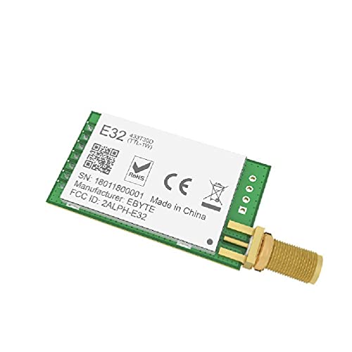 SX1278 LoRa 433MHz 30dBm 1W Transceiver mit seriellem Anschluss E32-433T30D SMA Long Range 433 MHz rf Sender- und Empfänger-Splitter-Verlängerungskabeladapter Kartenleser Konverter Antriebskabel von XIANZI