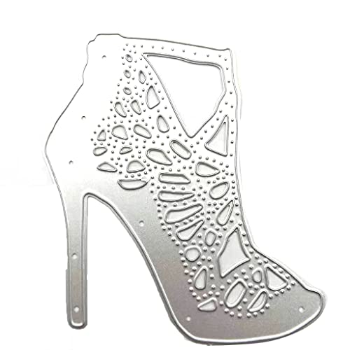 XIANZI 1 Stück Frauen High Heel Stanzform Lady Modische Hohl High Heel Schuhe Prägevorlage Papier Handwerk Stanzform XIANZI 1 Stück Frauen High Heel Stanzform Lady Modische Hohl High Heel Schuhe Prägevorlage Papier Handwerk Stanzform von XIANZI