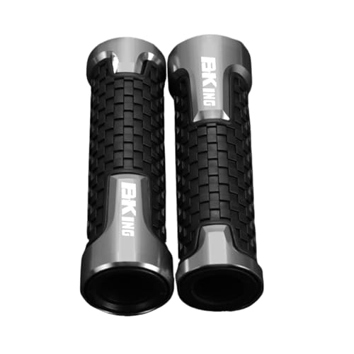 FÜR SUZUKI VL1500 C90 BOULEVARD VL 1500 INTRUDER 7/8 "22MM Motorrad Lenker Grip Griff Bar Griffe(Sliver) von XIAOCE