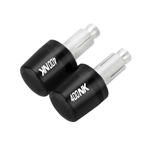 Für CFMOTO CF MOTO 400NK 400 NK 2017-2024 2023 2022 2021 2020 Motorrad Zubehör Lenker Griffe Griff Bar Grip Enden stecker(Balck) von XIAOCE