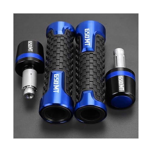 Für CFMOTO CF MOTO 650MT 650 MT Alle Jahre 2024 2023 2022 2021 Motorradzubehör Lenkergriffe Lenkergriffenden Stecker(Blue blue) von XIAOCE