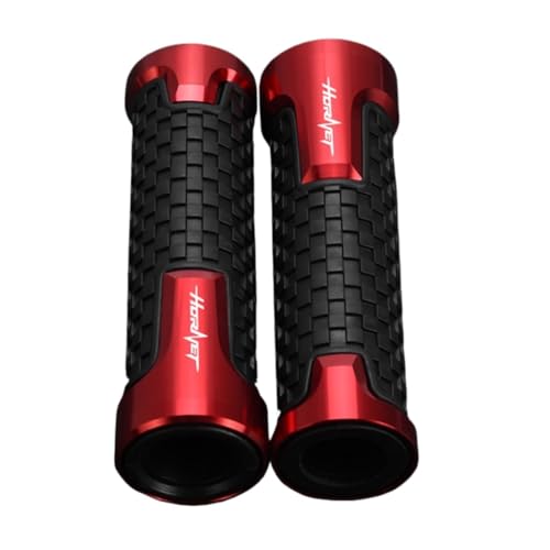 Für Honda Hornet 600 919 900 CB600F CB599 CB400 CB400SF 2016-2025 Motorrad Lenker Griffe Griff Bar Kappe Ende Stecker(ROT) von XIAOCE