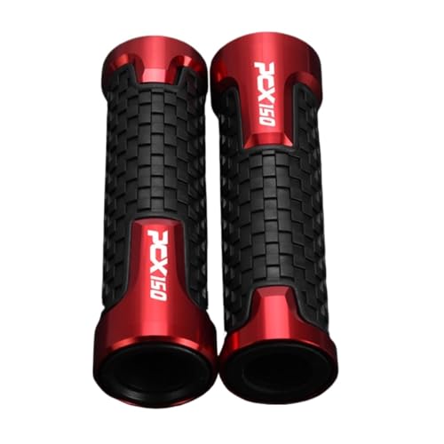Für Honda PCX150 PCX 150 2024 2023 2022 2021 2020 Motorrad Accessoreis Lenker Griffe Griff Bar Grip Enden Stecker Kappe(ROT) von XIAOCE