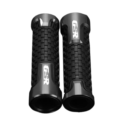 Für SUZUKI GSR 600 400 750 GSR750 GSR600 GSR400 Motorrad Lenkerendgewicht Lenkergriffe Antivibrations-Silder-Stecker(Grau) von XIAOCE
