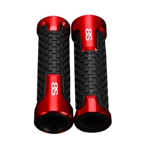 Für Suzuki GSX8S GSX-8S GSX 8S 2023-2025 Motorrad Accessoreis Lenkergriffe Lenkergriff Ende Anti Vibration Steckerkappe(ROT) von XIAOCE