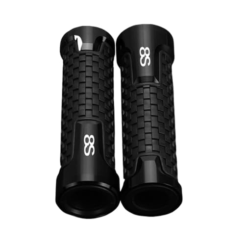 Für Suzuki GSX8S GSX-8S GSX 8S 2023-2025 Motorrad Accessoreis Lenkergriffe Lenkergriff Ende Anti Vibration Steckerkappe(SCHWARZ) von XIAOCE