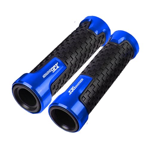 Für YAMAHA XJ6N XJ6S XJ6 S/N DIVERSION 2009-2025 Motorrad 7/8'' 22mm CNC Hand Griff Griffe Lenker grip Enden Stecker(BLAU) von XIAOCE