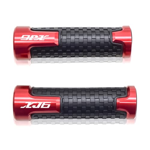 Motorcycle 7/8"22mm Accessories Handlebar Grip Handle Bar Motorbike Hand For YAMAHA XJ6 XJ600 S DIVERSION XJ 600 S DIVERSION(ROT) von XIAOCE