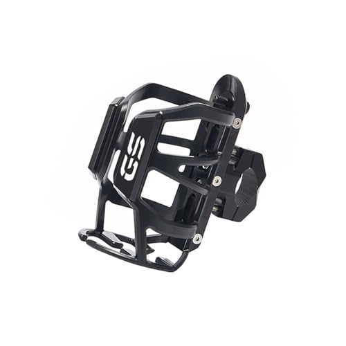 XIAOCE Für BMW R1200GS R1250GS R 1200GS R1250 GS R 1250 GS LC ADV Motorrad Wasser Flasche Käfig Trinken Tasse Halter Halterung zubehör(SCHWARZ) von XIAOCE
