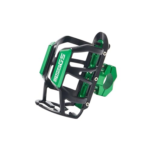 XIAOCE Für BMW R1250 GS R 1250 GS Adventure R 1250GS ADV HP Motorrad Wasser Flasche Käfig Trinken Tasse Halter Halterung Zubehör(GRÜN) von XIAOCE