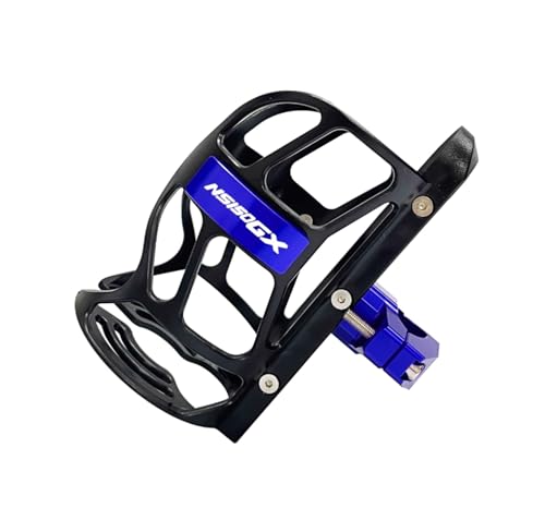XIAOCE Für Honda NS150GX Modifizierte Motorrad Stoßstange Tasse Halter Wasserkocher Halter(BLAU) von XIAOCE