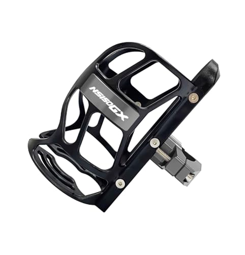 XIAOCE Für Honda NS150GX Modifizierte Motorrad Stoßstange Tasse Halter Wasserkocher Halter(Titan) von XIAOCE