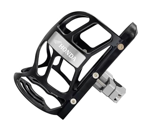 XIAOCE Für Honda NS150GX NWG150 NS 150 GX 2014-2025 Modifizierter Motorrad-Stoßfänger-Getränkehalter-Wasserkocherhalter(Silber) von XIAOCE