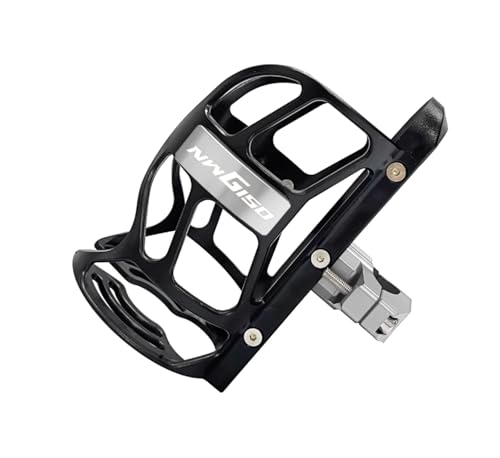 XIAOCE Für Honda NWG150 Modifizierte Motorrad Stoßstange Getränkehalter Wasserkocher Halter(Silber) von XIAOCE