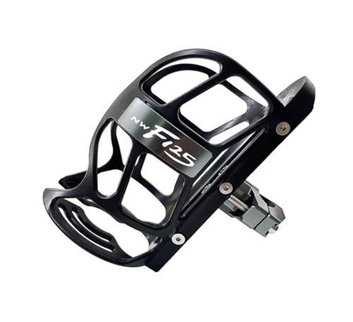 XIAOCE Für NWF125 Modifizierter Nahtloser Selbstklebender Getränkehalter F125 Motorrad-Reise-Wasserflaschenhalter Getränkehalter 2016-2025(Titan) von XIAOCE