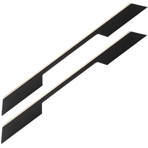 XIAODANHUA 2 Stück Möbelgriffe Solide Schubladengriffe Aluminiumlegierung Schranktürgriffe mit Schrauben Dekorativ Badezimmergriffe (Length 600mm) von XIAODANHUA