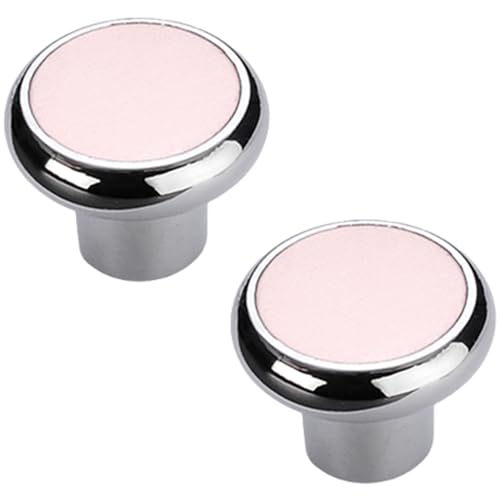 XIAODANHUA Garderobengriffe 2 Stück Zinklegierung Badezimmerschrank-Zugknöpfe Möbeldekorationsgriffe Nachttischgriff Küchengriffe mit Schrauben (Single Hole) von XIAODANHUA