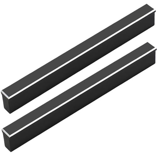 XIAODANHUA Küchengriffe 2 Stück Badezimmerschränkegriffe Inklusive Schrauben Dekorativ Kleiderschranktürengriffe Aluminiumlegierung Möbelgriffe (Length 1200mm) von XIAODANHUA