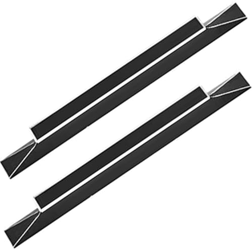 XIAODANHUA Schrankgriffe Hardware Möbelgriffe Aluminiumlegierung Schubladegriffe Schwarz Küchentürgriffe für Kleiderschrank Badezimmer Schlafzimmer (Length 600mm) von XIAODANHUA