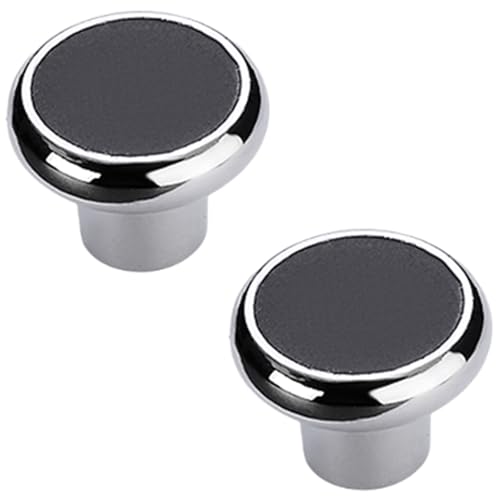 XIAODANHUA Schrankgriffe Hardware Möbelgriffe Zinklegierung Schubladeknöpfe Solide Küchentürgriffe für Kleiderschrank Badezimmer Schlafzimmer (Single Hole) von XIAODANHUA