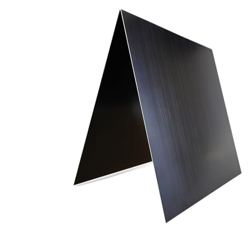 XIAOGYYE 0,5/0,8/1,0/1,5/2,0 Mm, 1–5 Stück Gebürstete Eloxierte Aluminiumplatte, Flache Aluminiumlegierung, 100 X 100 Mm, 200 X 200 Mm, 300 X 300 Mm/Black Brushed/200 * 200 * 0.5Mm 5Pcs XIAOGYYE 0,5/0,8/1,0/1,5/2,0 Mm, 1–5 Stück Gebürstete Eloxierte Aluminiumplatte, Flache Aluminiumlegierung, 100 X 100 Mm, 200 X 200 Mm, 300 X 300 Mm/Black Brushed/200 * 200 * 0.5Mm 5Pcs von XIAOGYYE