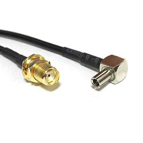 XIAOGYYE 1 Stück Überwurfmutter Auf Ts9-Stecker, Hf-Koaxialkabel, Rg316, Rg174, Rg178, 15 Cm, Für Huawei E5332, E5776, E5372 Modem/Rg174/30Cm von XIAOGYYE
