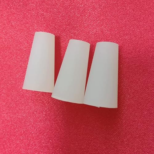 XIAOGYYE 10 Stück Konische Silikondichtungen Zum Abdecken Von Schraubenlöchern (M7, M8, M9, M10, M11), Pulverbeschichtung, Transparent, Hitzebeständig/Color/16-25-25Mm von XIAOGYYE