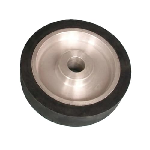 XIAOGYYE 200 X 50 X 24/28/25/32 Mm Aluminium-Bandschleifer-Laufrad, Antriebsrad Mit 8 X 4 Mm Schlüsselschlitz/200 * 50 * 25 No Slot von XIAOGYYE