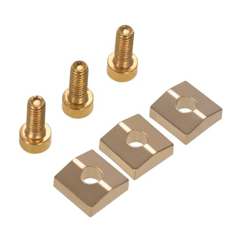 XIAOGYYE Electric Guitar Tremolo Bridge Stlocks Strings Locking System Metal Nut Block Clamp Hex Screws Guitar Parts Accessories/D/13-14Mm XIAOGYYE Electric Guitar Tremolo Bridge Stlocks Strings Locking System Metal Nut Block Clamp Hex Screws Guitar Parts Accessories/D/13-14Mm von XIAOGYYE
