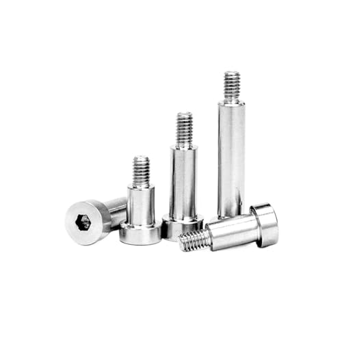 XIAOGYYE Sechskantschrauben Aus Edelsta304, Innensechskant Mit Innensechskant, Schulterrollenlagerschraube, M2 M2,5 M3/M4 M5 M6 M8, M10, M12/Sier/80Mm_2.5-M2 XIAOGYYE Sechskantschrauben Aus Edelsta304, Innensechskant Mit Innensechskant, Schulterrollenlagerschraube, M2 M2,5 M3/M4 M5 M6 M8, M10, M12/Sier/80Mm_2.5-M2 von XIAOGYYE